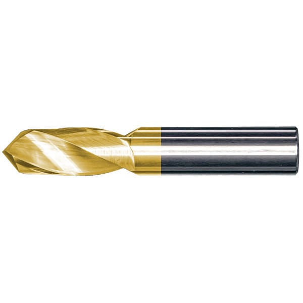 .1065x5/8x.1065x2 2FL 118 Degree 4 Facet Point Stub Drill, PowerT